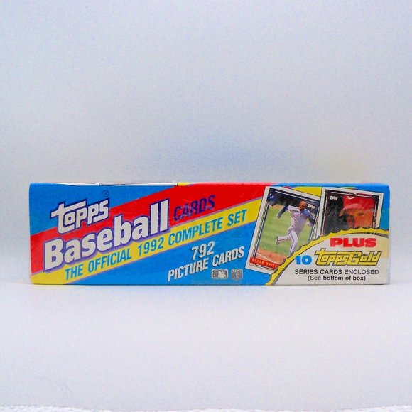 Topps Other - Topps The Official 1992 Complete Set